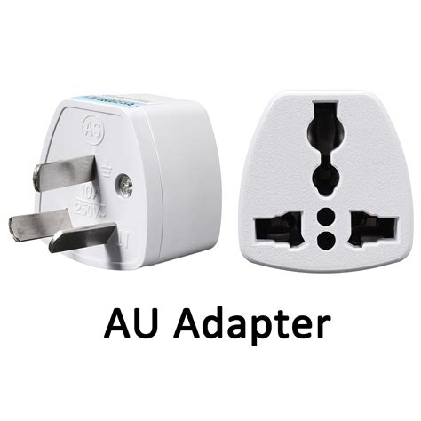 AU Australian Plug 3 Pin Power Plug Wall Outlet Socket Adapter Charger ...