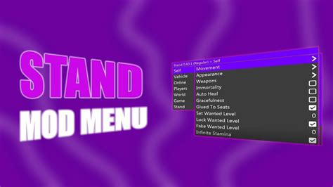 Rezultat imagine pentru How to Install Stand Mod Menu