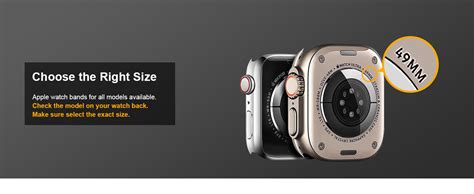 Fullmosa Compatible Apple Watch Band 49 45 44 42mm, Leather iWatch Band ...