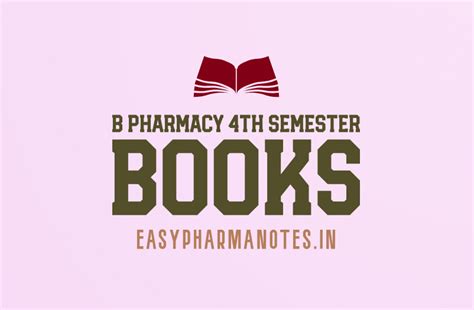 b-pharm-books | EasyPharma Notes