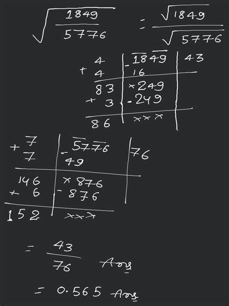 Image result for Finding Square Root by Long Division Method