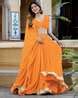 Buy Yellow Lehenga Choli Sets for Women by ZEEL CLOTHING Online | Ajio.com