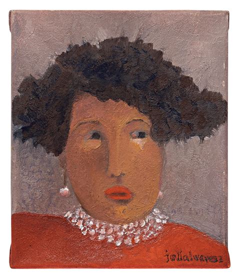 Drawing Of Julia Alvarez