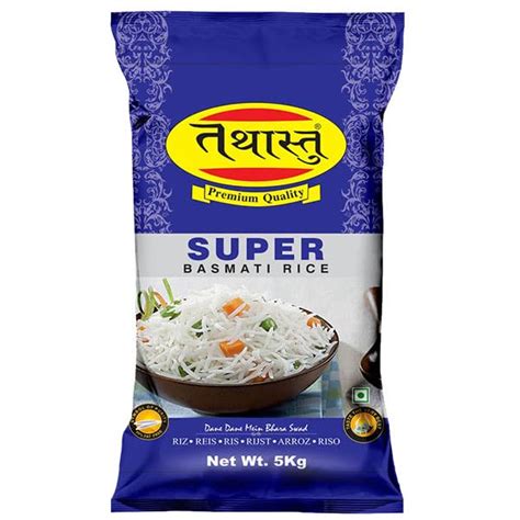 TATHASTU Basmati Rice Long Grain with Rich Aroma Basmati Rice, Fluffy ...