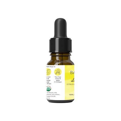 Baeyork: Lemon Oil - 15 ml