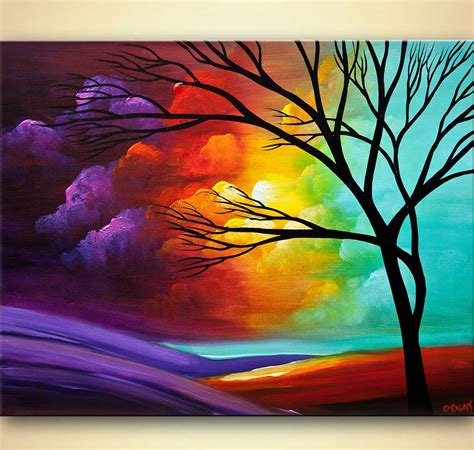 modern landscape tree painting | Osnat Fine Art | Pinterest | Landscaping, Paintings and Modern ...