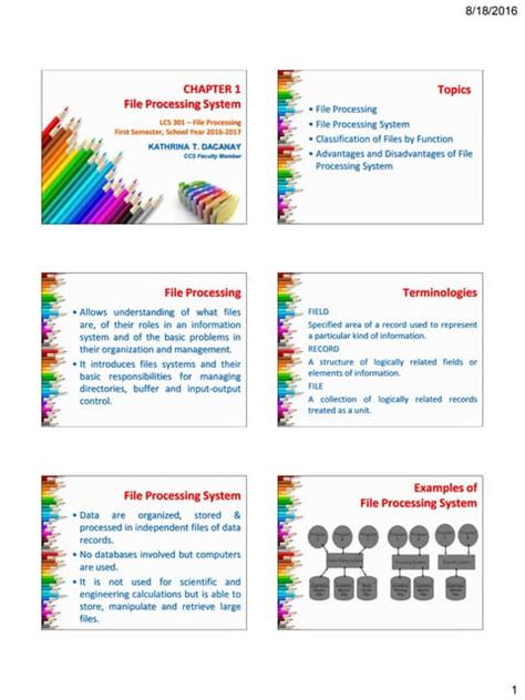 Image result for File Processing System Diagram