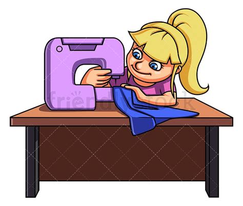 Sewing Machine Cartoon 的图像结果
