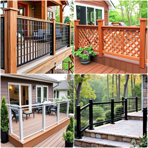 20 Horizontal Deck Railing Ideas for A Sleek Look