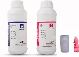 silcozest 15A RTV Liquid Silicone Rubber,1:1 Mixing Ratio (2 Kg) - 15A ...