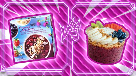 Trader Joe’s vs. Takeout: Acai Bowl