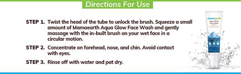 Mamaearth Aqua Glow Face Wash 100 ml | With Himalayan Thermal Water ...