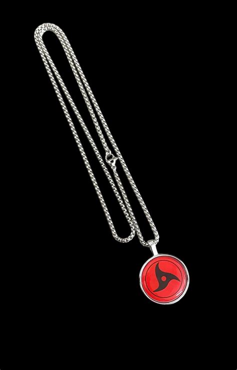 Sasuke Mangekyō Sharingan Necklace | Naruto Anime Jewelry – Frolics India