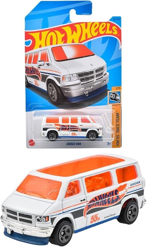 Hot Wheels HNK19 Basic Car Dodge Van (3 Years Old and Up) – Unbox Japan