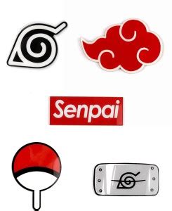 ComicSense Naruto Characters Printed Anime Fridge Magnets - Pack of 5 ...