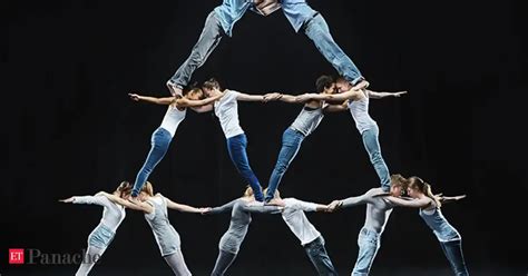 How to assemble perfect human pyramid found - The Economic Times