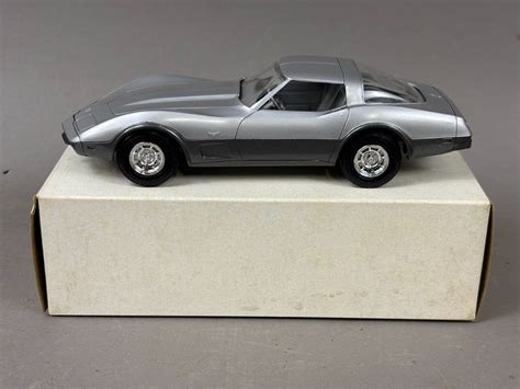 Vtg 1978 Chevrolet Corvette Two Tone Silver Gray Promo Model NOS MIB MINT L@@K | #4900112997