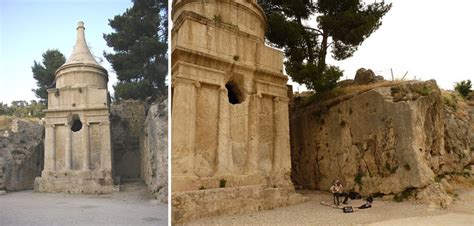 One of the most impressive tombs found in the Kidron Valley: The Tomb ...
