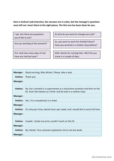 Getting a Job Worksheet 的图像结果