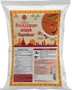 Regal Kitchen Southapam Ready to eat Sambar 1 kg Price in India - Buy ...