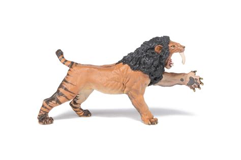 Buy Papo Roaring Smilodon Figure, Multicolor Online at Lowest Price in ...
