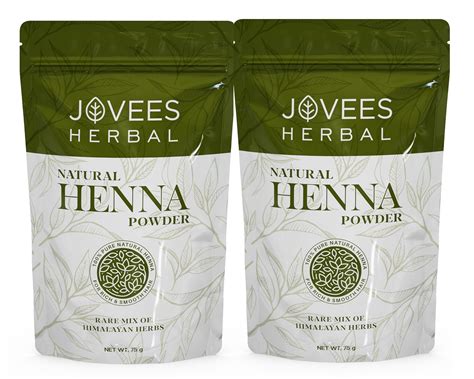 Jovees Herbal Mehandi/Henna Powder | With Amla, Shikakai & Brahmi ...