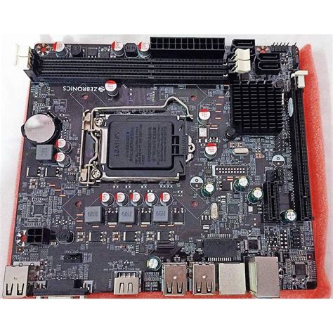 Zebronics H61 Motherboard ATX Intel LGA 1155 Socket | 6USB,1VGA,1LAN ...