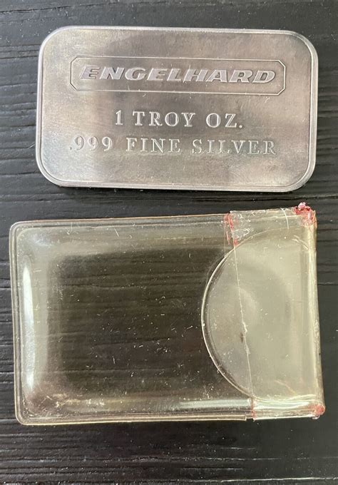 Engelhard 1 Oz Troy Silver .999 Fine Silver | eBay