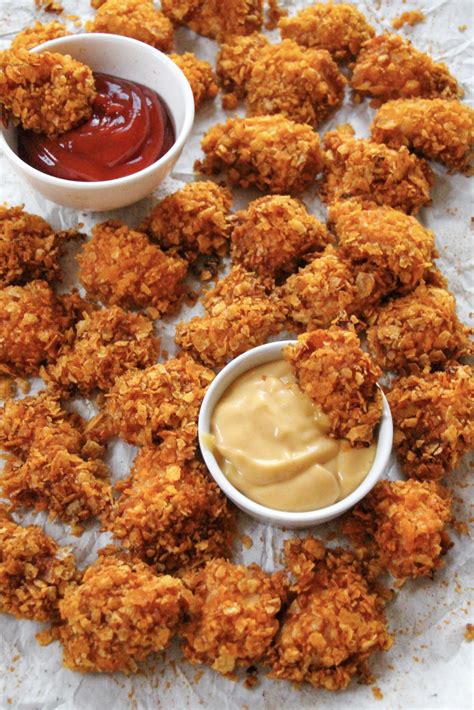 Barbecue Chip Chicken Nuggets Recipe - Layers of Happiness