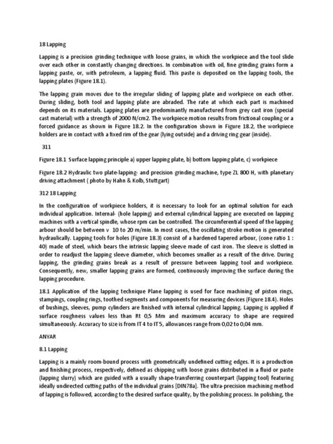 Scraping and Lapping 的图像结果