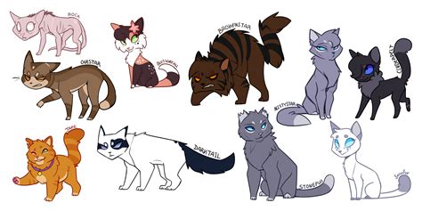 Warrior Cat Designs by DrakynWyrm on DeviantArt