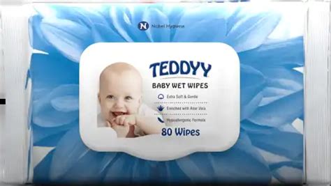 Teddyy Wet Wipes - Buy Anti-Bacterial Baby Wet Wipes Online