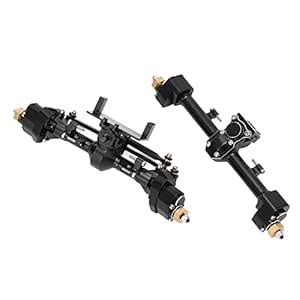 Buy RC Axle Assembly, Extended Axles Rugged Aluminum Alloy RC Rear Axle ...