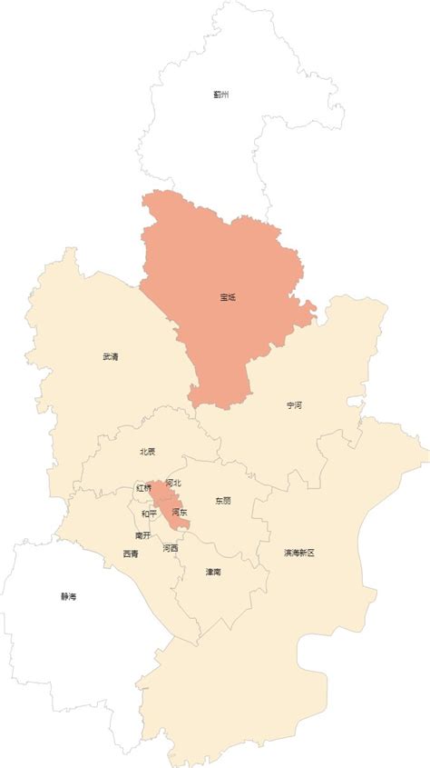 天津疫情分布图（各区人数汇总）- 天津本地宝