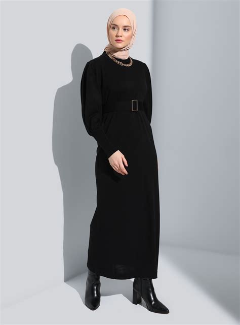 Black - Knit Dresses