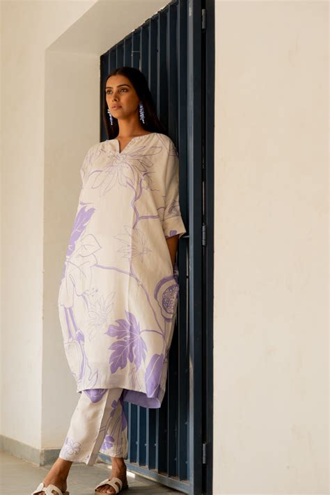 Purple Papeeta Kurta – Silai Studio