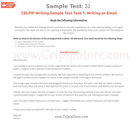 Image result for CELPIP Writing Sample Test