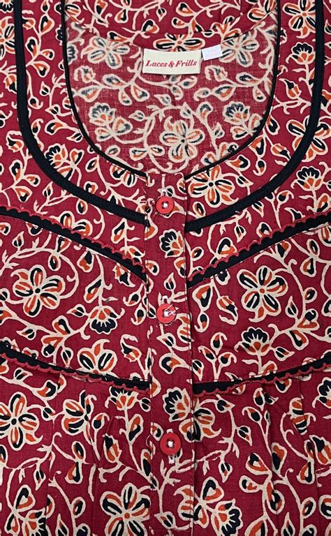 Large Free Size Nighty (44 Inch Chest) | Laces and Frills