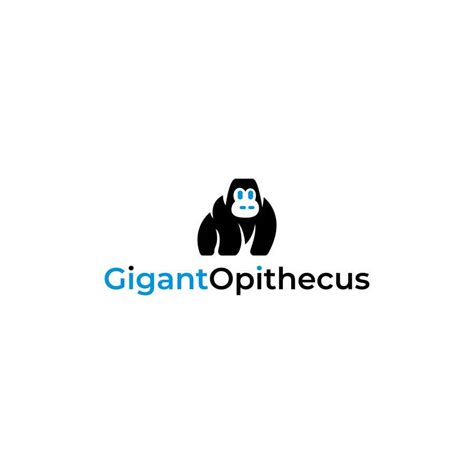 Entry #32 by mamunmks for Logo featuring extinct ape Gigantopithecus ...