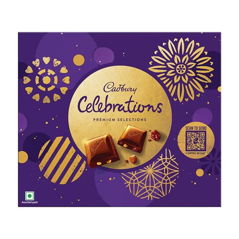 Cadbury Celebrations Premium Selections Chocolates Gift Pack, 268 Gram ...