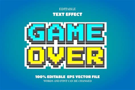 Image result for Game Over Text