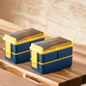 Flipkart.com | OMORTEX Classy Blue 3 Section Lunch Box 3 Containers ...