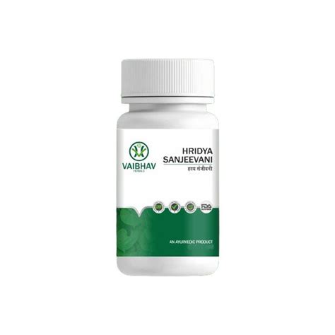 Buy Vaibhav Herbal Hridya Sanjeevani Capsule - Uses, Benefits & Dosage ...