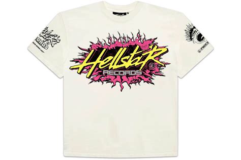 Hellstar Records T-Shirt White Men's - FW24 - US