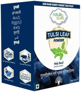 Nature Sure Tulsi Leaf Powder 200g with Raw Honey 50g - 1 Pack Price in ...