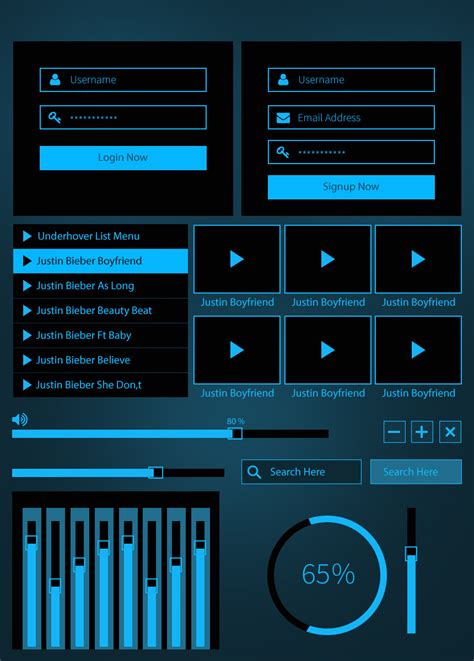 Image result for Stylized GUI