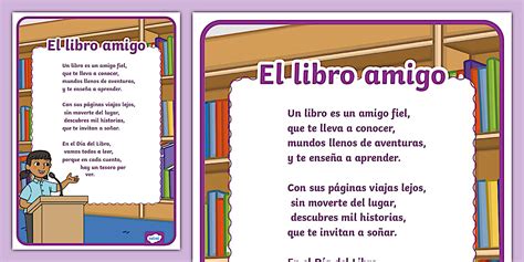 Poesía por el Día del Libro | Recursos Educativos Twinkl
