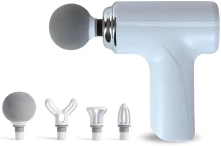 Mini Massage Gun, 6 Speed Deep Tissue Percussion Massager, 1800mAh ...