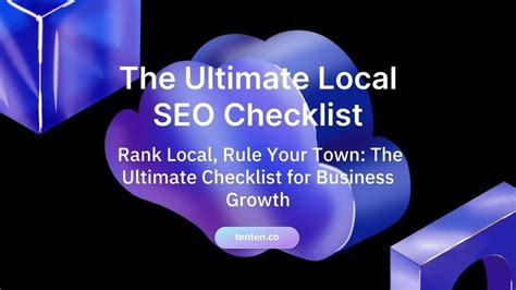 Local SEO Checklist 的图像结果