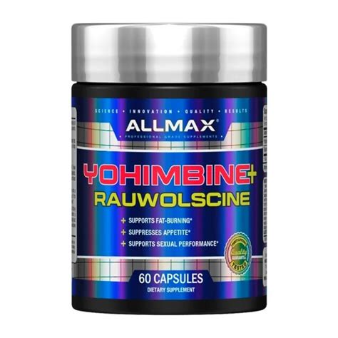 yohimbine 60 caps allmax · 60 caps